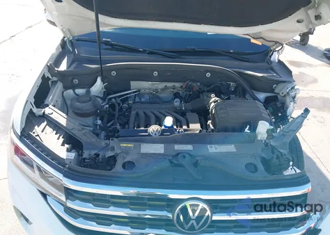 2021 Volkswagen Atlas 3.6L V6 Se W/Technology from USA, damaged, VIN 1V2JR2CA8MC511890